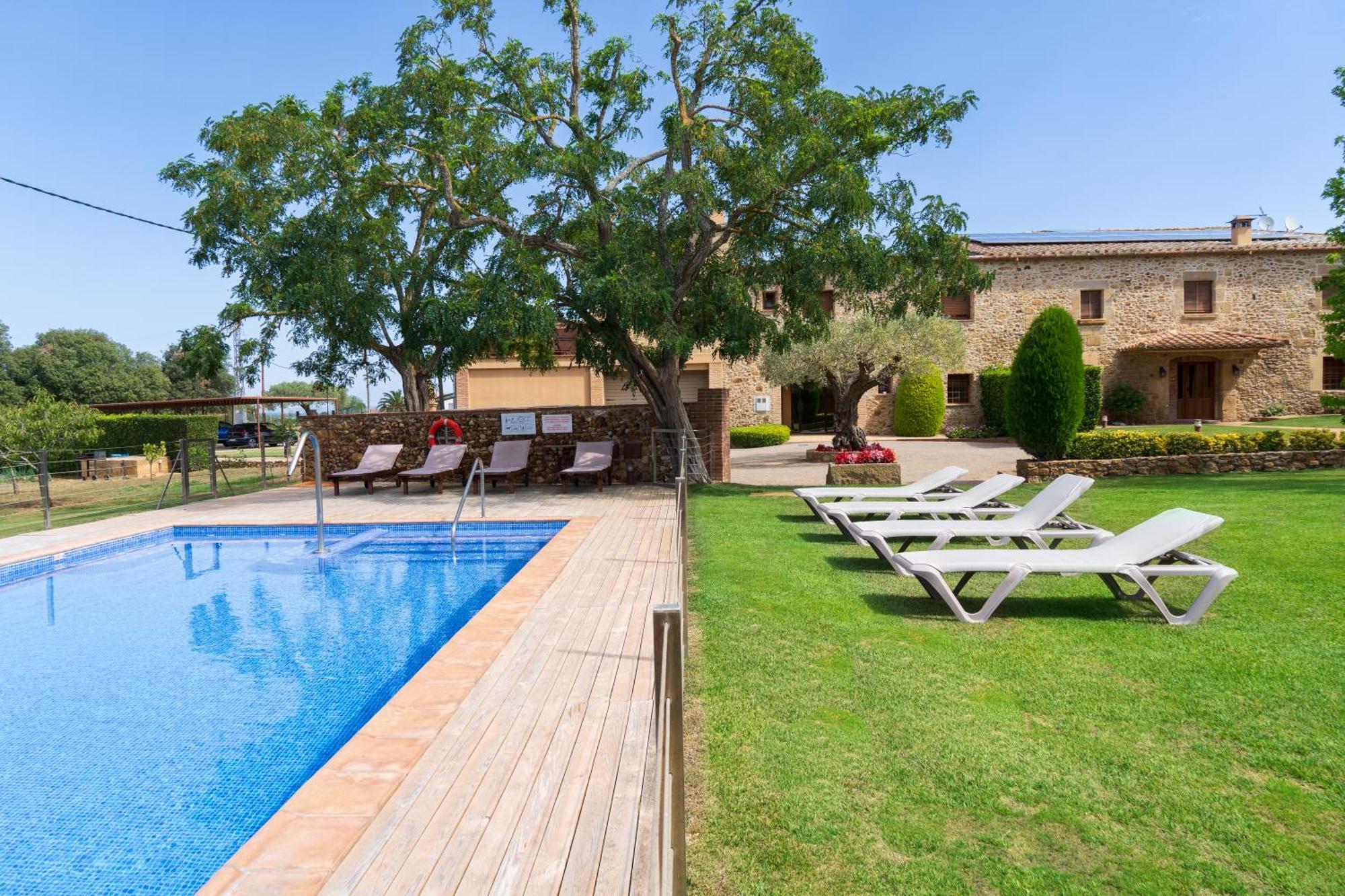 Masia Rural Can Poch Pals Exterior photo